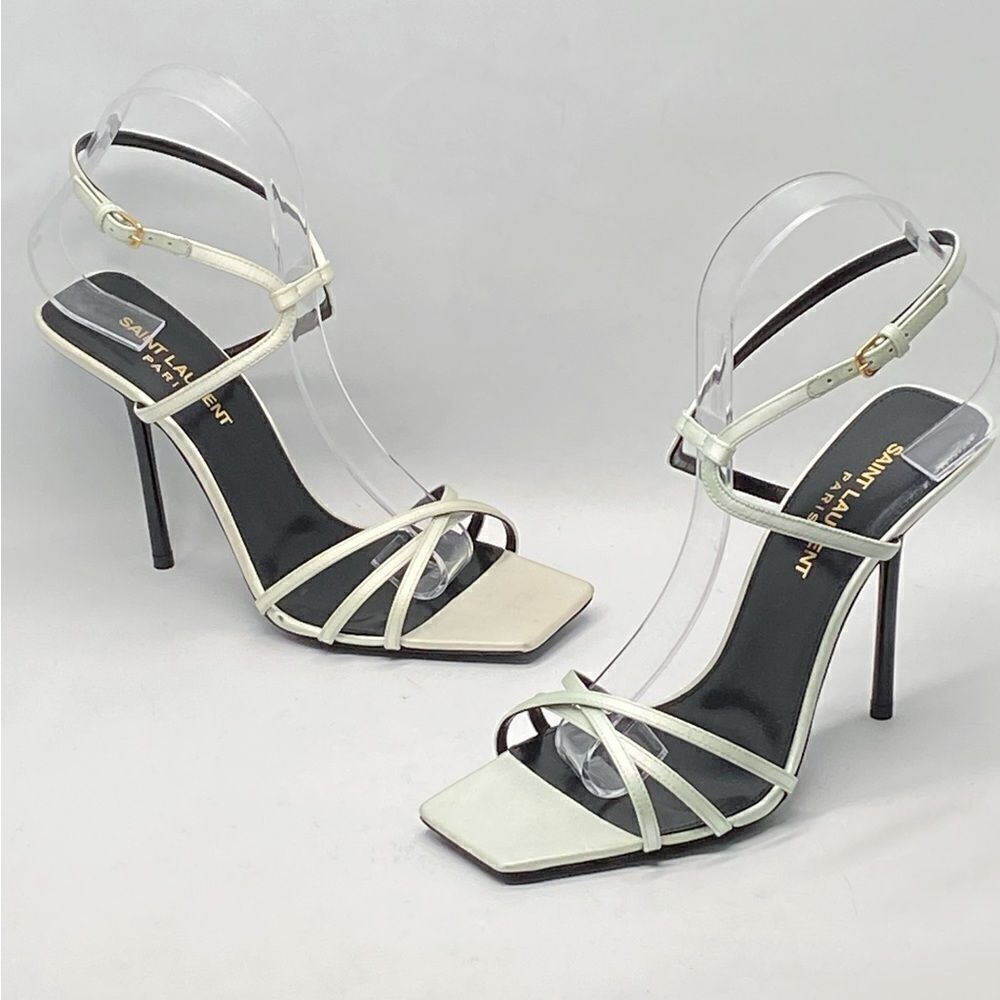 Saint Laurent Nuit 105mm high-heeled sandals size 36.5